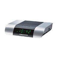GRUNDIG SonoClock 360 silver-black - Radio Alarm Clock