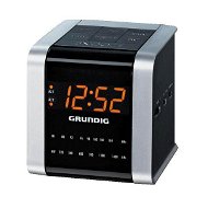 GRUNDIG SonoClock 560 silver-black - Radio Alarm Clock