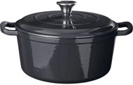 Gaastro Siaki Litinový hrnec se smaltovaným povrchem 4,4 l, šedý - Pot
