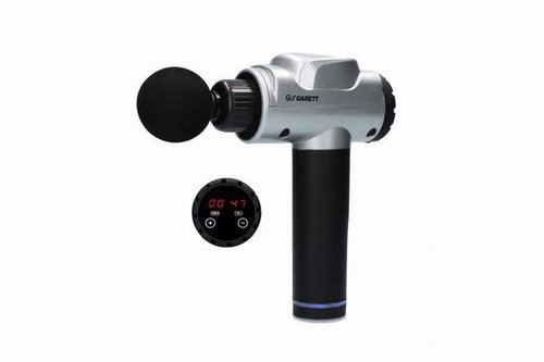 Garett Beauty Powerful Massage pistol - massage pistol, silver - Massage Gun - Main image