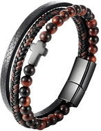 GAIRA Tiger eye bracelet 317-10 Red - Bracelet
