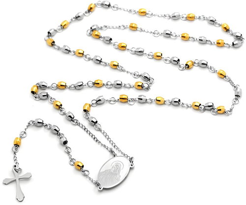 Gaira Stainless steel rosary 305R0132 - Necklace - Main image