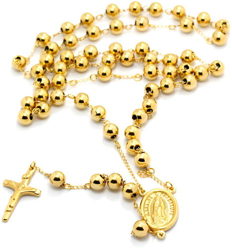 Gaira Stainless steel rosary 305R0151 - Necklace - Main image