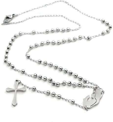 Gaira Stainless steel rosary 305R0289 - Necklace - Main image