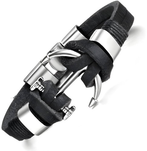 Gaira Leather bracelet Anchor 30160-10 - Bracelet - Main image