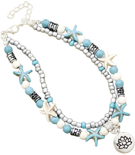Gaira Bracelet Lotus 3002-28 turquoise - Bracelet - Main image