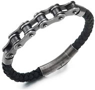 Gaira Kožený náramek Chain 31507-45 - Bracelet