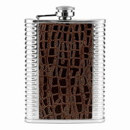 Gaira placatka 81356 240 ml tmavě hnědá - Hip Flask
