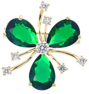 Gaira Brooch Trefoil 31139-19 - Brooch