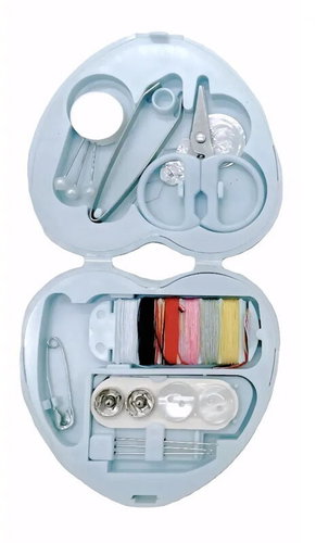 Gaira Sewing kit in case HB011 blue - Sewing kit - Main image