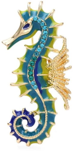 Gaira Brooch Seahorse 340045 - Brooch - Main image
