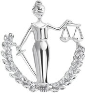Gaira Brož Allegories of Justice 3015-23 - Brooch