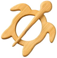 GAIRA Dřevěná brož Želva 3919 - Brooch