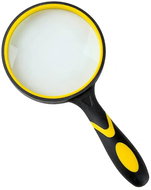 GAIRA Magnifier 75 mm 10× yellow - Magnifying Glass