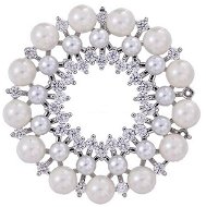 Gaira Pearls 312065 Silver - Brošňa