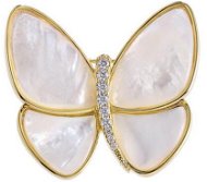 Gaira Perleťový motýl 31217 - Brooch