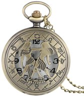 Gaira znamenia zverokruhu 308475 Blíženci - Vreckové hodinky