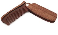 Gaira Skládací dřevěný hřeben na vousy W4481 - Beard Comb