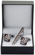Gaira Cufflinks and tie clip 70912-08 - Set