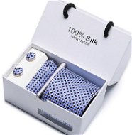 Manžetové knoflíčky Gaira Manžetové knoflíčky s kapesníčkem a kravatou 7081-02 - Manžetové knoflíčky