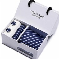 Gaira Manžetové gombíky s vreckovkou a kravatou 7081-18 - Manžetové gombíky