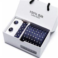 Gaira Manžetové knoflíčky s kapesníčkem a kravatou 7081-21 - Cufflinks