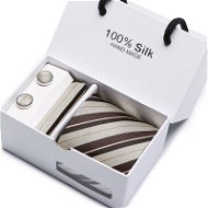 Cufflinks Gaira Manžetové knoflíčky s kapesníčkem a kravatou 7081-23 - Manžetové knoflíčky