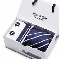 Gaira Manžetové gombíky s vreckovkou a kravatou 7081-26 - Manžetové gombíky