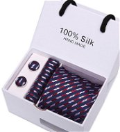 Gaira Manžetové knoflíčky s kapesníčkem a kravatou 7081-38 - Cufflinks