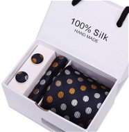Gaira Manžetové knoflíčky s kapesníčkem a kravatou 7081-39 - Cufflinks
