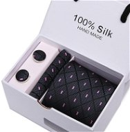 Gaira Manžetové knoflíčky s kapesníčkem a kravatou 7081-53 - Cufflinks