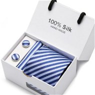 Cufflinks Gaira Manžetové knoflíčky s kapesníčkem a kravatou 7081-55 - Manžetové knoflíčky