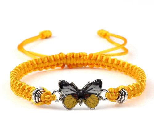 GAIRA Yellow butterfly bracelet 3120-20 Main image GAIRA Yellow butterfly bracelet 3120-20 - Bracelet - Main image