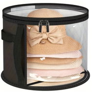Gaira hat box 70840 black - Wardrobe Organiser