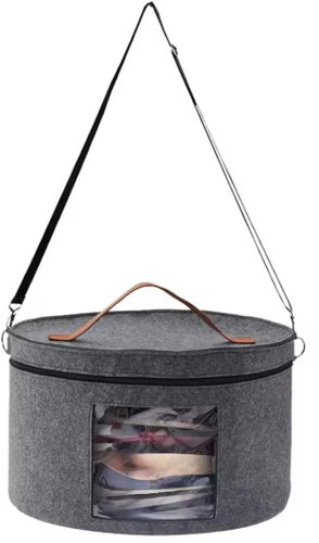 Gaira Hat Box 70829 Grey - Wardrobe Organiser - Main image
