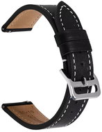 Watch Strap GAIRA Watch strap 3408 black 24 mm - Řemínek