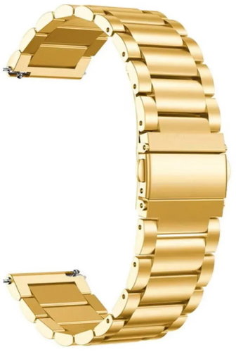 Gaira 3304 watch strap gold 22mm - Watch Strap - Main image
