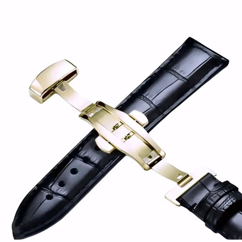 Gaira 3222G Watch Strap Black 21mm - Watch Strap - Main image