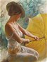 Gaira Žena s dáždnikom M1081 - Maľovanie podľa čísel