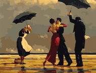 Gaira Tanec pod dáždnikmi M222 - Maľovanie podľa čísel