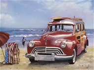 Gaira Car on the beach M3687YT - Maľovanie podľa čísel
