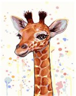 Gaira Žirafa M991325 - Maľovanie podľa čísel