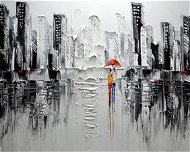 Gaira Pár pod deštníkem M991383 - Painting by Numbers