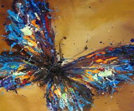 Gaira Motýľ M992223 - Maľovanie podľa čísel