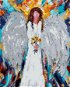 Gaira Anjel s kvetmi M992442 - Maľovanie podľa čísel