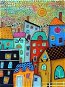 Gaira Farebné domy M4061 - Maľovanie podľa čísel