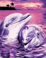 Gaira Dolphins M1556 - Painting by Numbers
