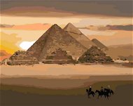Gaira Pyramídy M1361 - Maľovanie podľa čísel