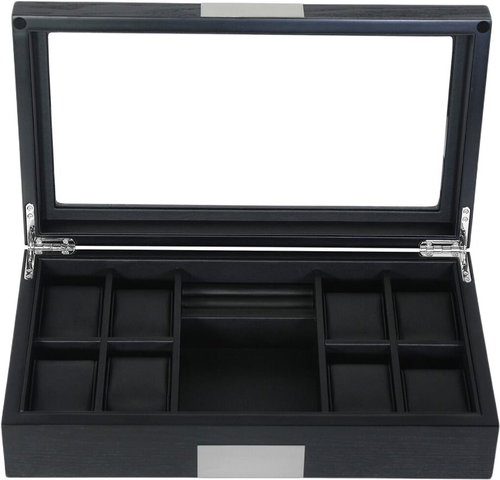 Gaira Watch case, cufflinks and belt 22353-10 - Watch Box - Main image