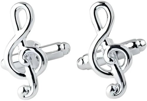 Gaira Cufflinks Violin key 32207 - Cufflinks - Main image